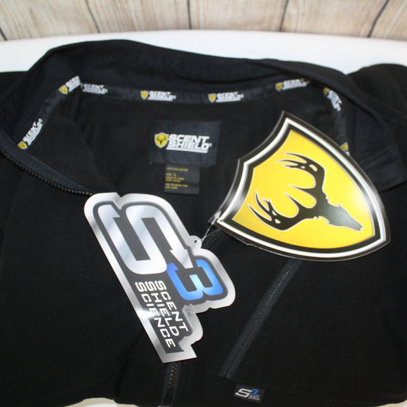 Scent Shield Odor Blocker Black Polar Hunting Vest - Picture 4 of 5